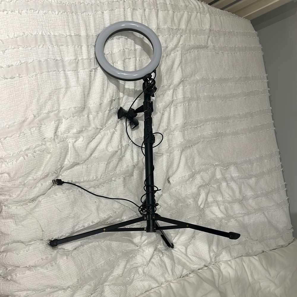 Selfie ring light